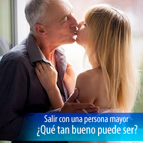 Experiencias sexuales y sentimentales con personas mayores.