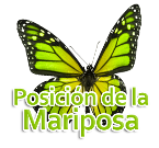 Posición de la mariposa
